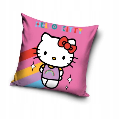 Poszewka na poduszki 40 x 40 cm kotek Hello Kitty My melody velvet