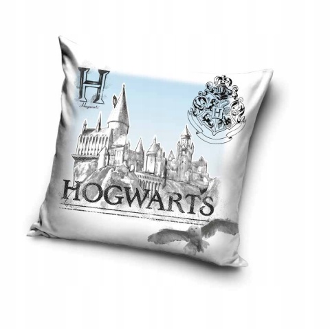 Poszewka na poduszki Harry Potter Hogwart velvet welur 40 x 40 cm