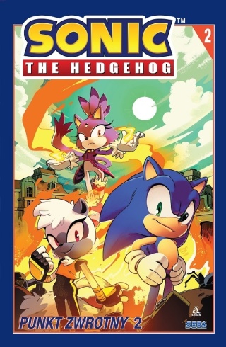 SONIC jeż komiks punkt zwrotny 2