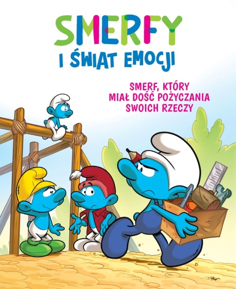 Smerfy i świat emocji Smerf który miał dość pożyczania swoich rzeczy komiks