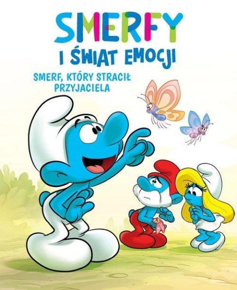 Smerfy i świat emocji Smerf, który stracił przyjaciela komiks