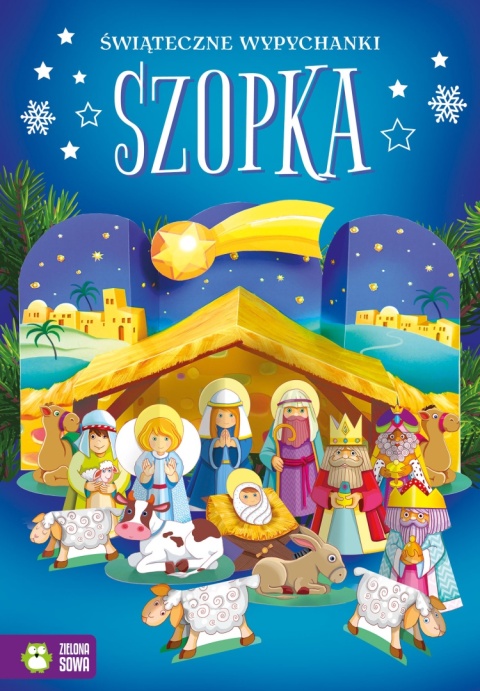 Świąteczne wypychanki SZOPKA do wypychania A4 od 4 lat