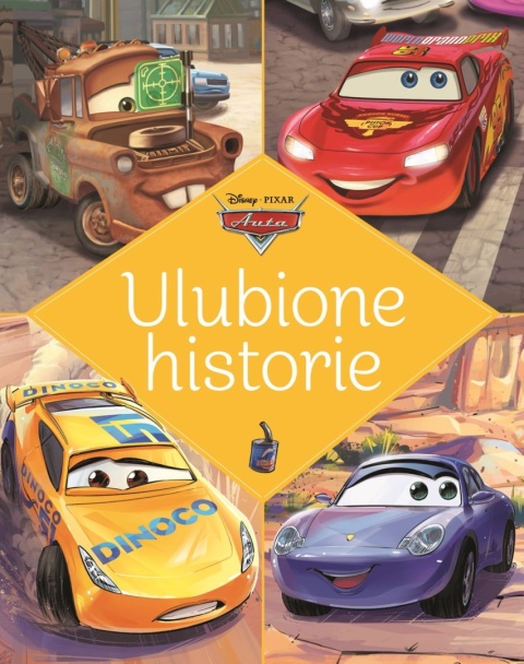 Ulubione historie Auta Zygzak McQueen ilustrowane opowiadania