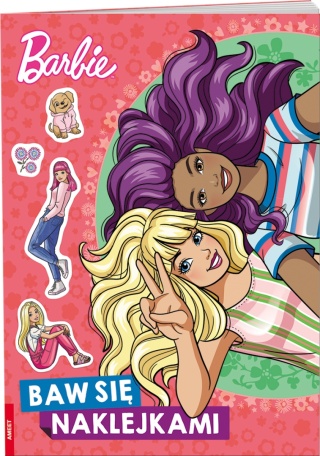 Barbie baw się naklejkami zadania