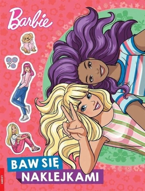 Barbie baw się naklejkami zadania