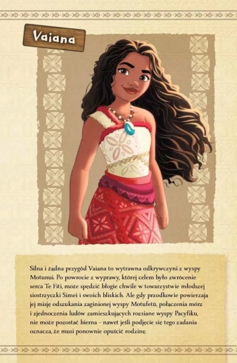 Biblioteczka przygody Vaiana 2 Disney Elizabeth Rudnick