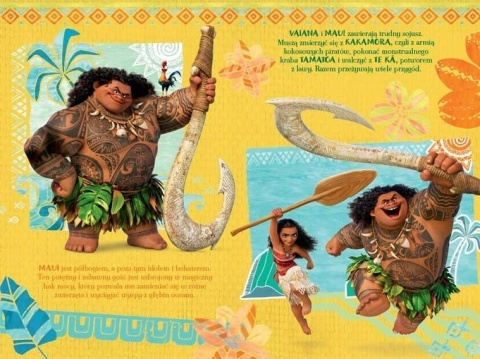 Biblioteczka przygody Vaiana Skarb Oceanu Susanne Francis