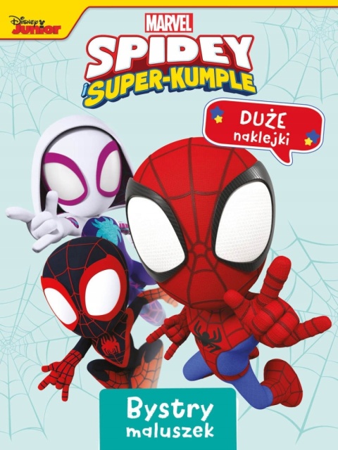 Bystry maluszek. Marvel Spidey i Super-kumple duże naklejki