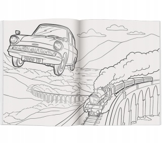 Harry Potter Magiczna kolorowanka 96 str