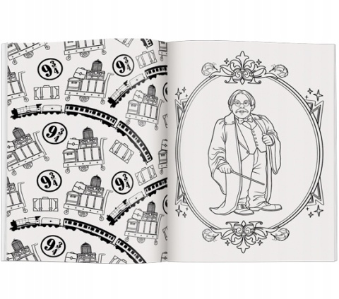 Harry Potter Magiczna kolorowanka 96 str