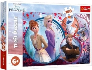 KRAINA LODU II FROZEN Trefl Puzzle 160 EL 15374