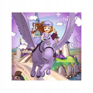 KSIĘŻNICZKA ZOSIA 3W1 Trefl Puzzle 106 EL