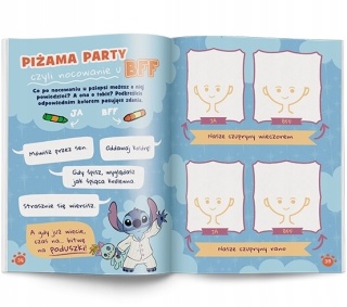 Lilo i Stitch Stich. Dziennik przyjaźni z naklejkami