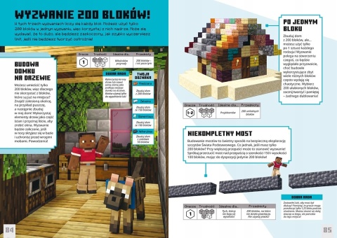 MINECRAFT wyzwanie przetrwanie w świecie przygody