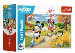 MYSZKA MINNIE MICKEY Puzzle MINI 54 EL 19713