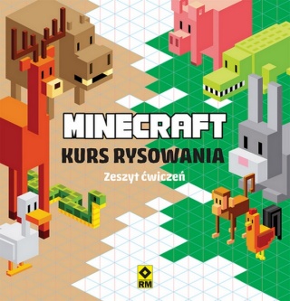 Minecraft Kurs rysowania Zeszyt ćwiczeń z siatką