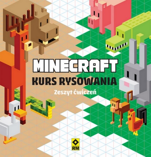 Minecraft Kurs rysowania Zeszyt ćwiczeń z siatką Minecraft Kurs rysowania Zeszyt ćwiczeń z siatką