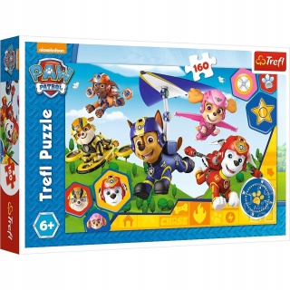 PSI PATROL Trefl Puzzle 160 EL gotowi do pomocy
