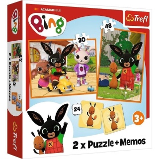 PSI PATROL Trefl Puzzle 2w1 78 el + MEMO 24 el