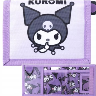 Portfel portfelik dziecięcy rzep suwak KUROMI SANRIO