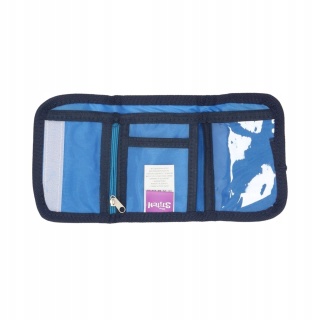 Portfel portfelik dziecięcy rzep suwak Lilo i Stitch Stich niebieski