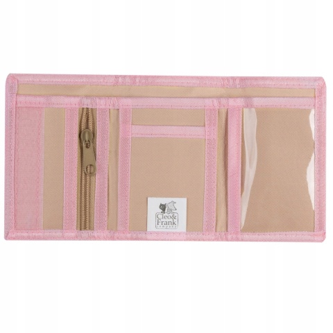 Portfel portfelik dziecięcy rzep suwak kot kotek Sweet Heart