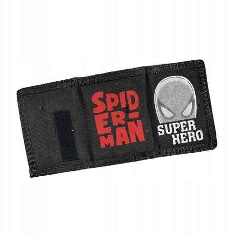 Portfel portfelik rzep suwak sznurek Paso Spiderman