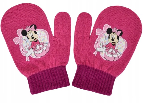 Rękawiczki dla dzieci MYSZKA MINNIE jednopalcowe Rękawiczki dla dzieci MYSZKA MINNIE jednopalcowe