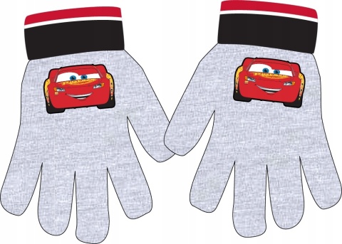 Rękawiczki rękawice AUTA ZYGZAK MCQUEEN CARS Rękawiczki rękawice AUTA ZYGZAK MCQUEEN CARS