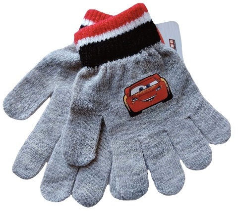 Rękawiczki rękawice AUTA ZYGZAK MCQUEEN CARS Rękawiczki rękawice AUTA ZYGZAK MCQUEEN CARS