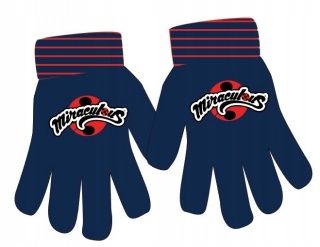 Rękawiczki rękawice BIEDRONKA I CZARNY KOT