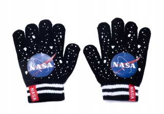 Rękawiczki rękawice NASA pięciopalczaste