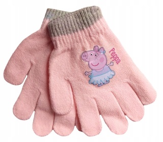 Rękawiczki rękawice dziecięce ŚWINKA PEPPA PIG Rebecca