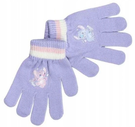 Rękawiczki rękawice pięciopalczaste dziecięce Lilo i Stitch Stitch Andzia Rękawiczki rękawice pięciopalczaste dziecięce Lilo i Stitch Stitch Andzia