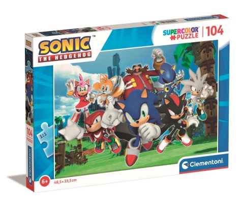 SONIC super color Puzzle 104 EL 27159