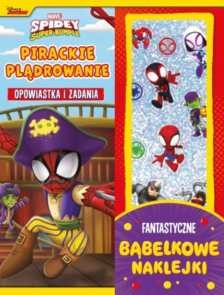 Spidey Super-kumple Pirackie plądrowanie opowiastka i zadania naklejki
