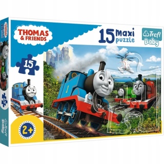TOMEK I PRZYJACIELE Trefl Puzzle Maxi 15el 14283