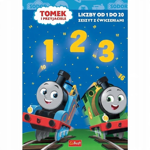 Tomek i Przyjaciele LICZBY OD 1 DO 20 zeszyt z ćwiczeniami