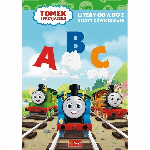 Tomek i Przyjaciele LITERY OD 1 DO Z zeszyt z ćwiczeniami