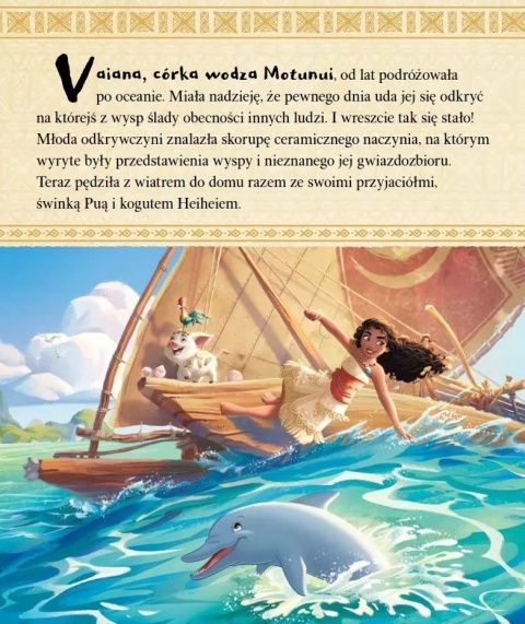 Vaiana 2 Disney ilustrowana opowieść Ilona Siwak