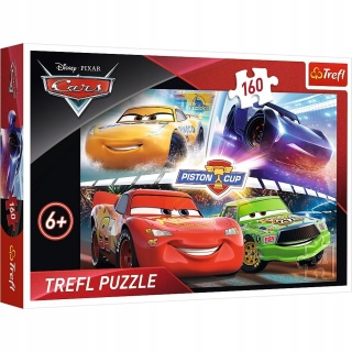 AUTA ZYGZAK MCQUEEN Trefl Puzzle 160 EL 15356