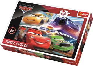 AUTA ZYGZAK MCQUEEN Trefl Puzzle 160 EL 15356