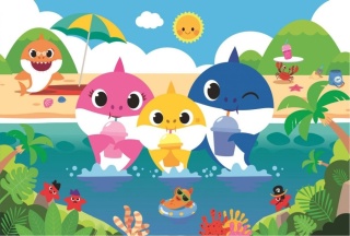 BABY SHARK MAŁY REKIN Trefl Puzzle 60 EL 17370