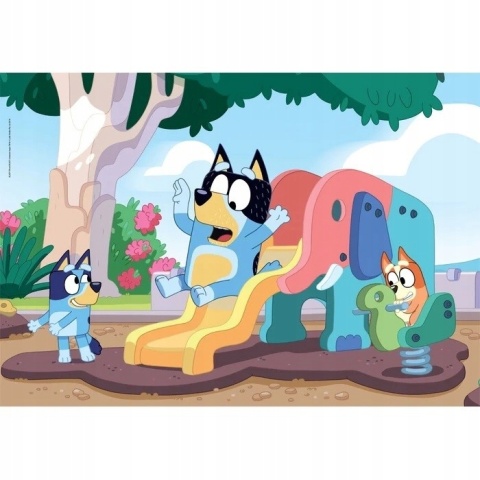 BLUEY BLUE super color Puzzle Clementoni Blue 104 EL 27171