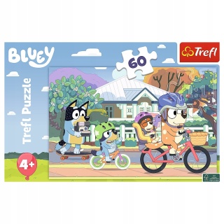 BLUEY PIESEK BLU Trefl Puzzle 60 EL 17384