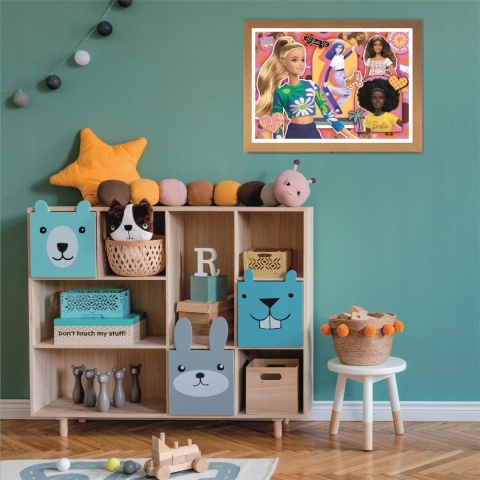 Barbie super color Puzzle 104 EL 25753 38x27 cm