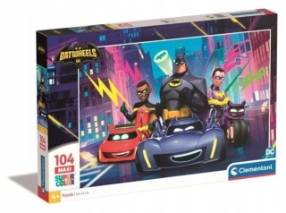 Batwheels super color Puzzle Clementoni 104 EL 25761 62x42 cm