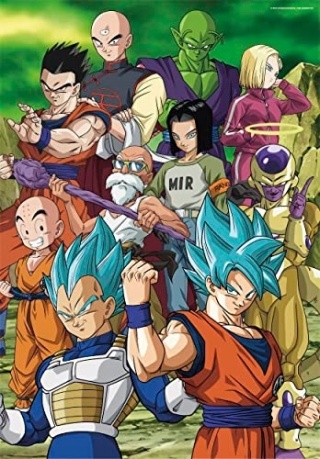 DRAGONBALL Puzzle Maxi 48,5x33,5 cm 104 EL Clementoni 25750