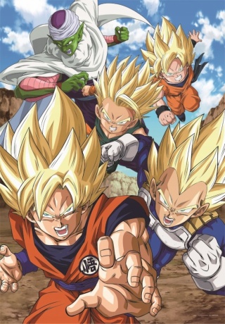 DRAGONBALL Puzzle Maxi 48,5x33,5 cm 104 EL Clementoni 25773