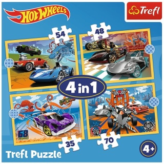 Hot Wheels Trefl Puzzle 207 EL 34627